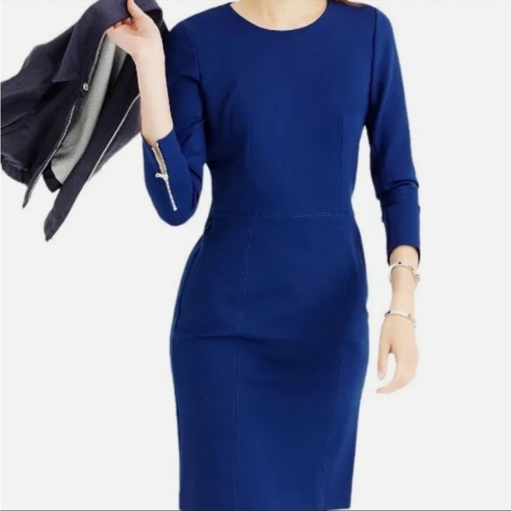 J Crew Ponte Knit dress PETITE